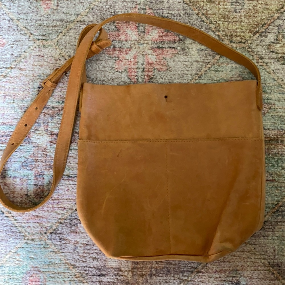 ABLE crossbody leather bag